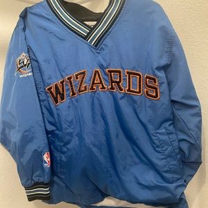Vintage Washington Wizards Nylon Pullover. EXCELLENT CONDITION!